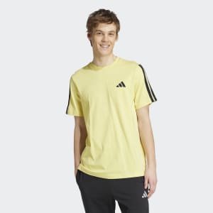 Image number 5 for adidas Sportswear 3 Stripes T Shirt Yellow