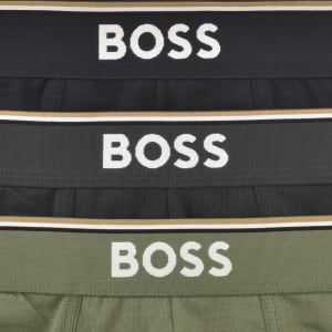 Image number 5 for BOSS Underwear 3 Pack Long Boxer Briefs