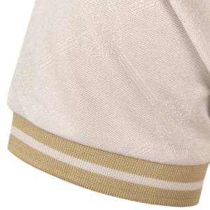 Image number 4 for Luke 1977 Hyde Textured T Shirt Beige