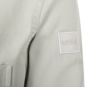 Image number 4 for BOSS Locky 2 Overshirt Light Beige