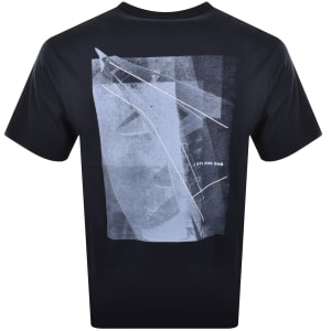 Image number 5 for BOSS Te Section T Shirt Dark Blue
