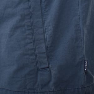 Image number 4 for Barbour Rickfell Ripstop Overshirt Dark Denim