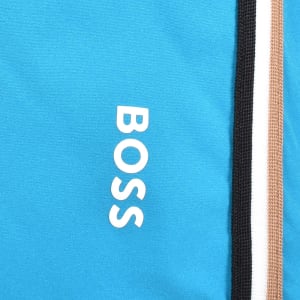 Image number 4 for BOSS Iconic Swim Shorts Turquoise