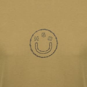 Image number 4 for HUGO Blue Nylix T Shirt Khaki