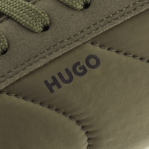 Image number 4 for HUGO Icelin Runner Trainers Green