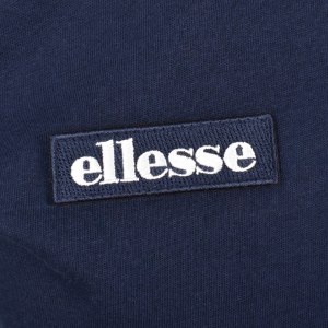 Image number 4 for Ellesse Floran T Shirt Navy