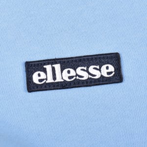 Image number 4 for Ellesse Pelegrini Quarter Zip Sweatshirt Blue