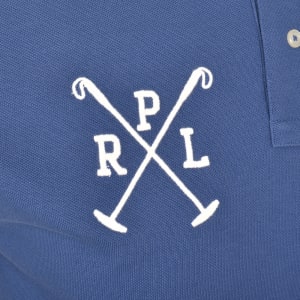 Image number 4 for Ralph Lauren Short Sleeve Polo T Shirt Blue