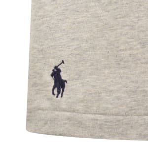 Image number 4 for Ralph Lauren Polo Logo T Shirt Light Grey Heather