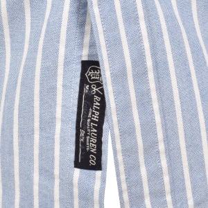 Image number 4 for Ralph Lauren Stripe Shirt Blue And White
