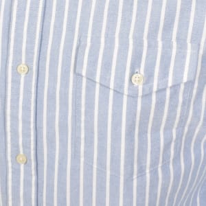 Image number 5 for Ralph Lauren Stripe Shirt Blue And White