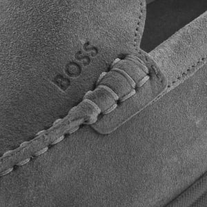 Image number 4 for BOSS Sienne Loafers Medium Grey