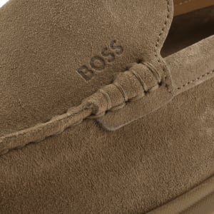 Image number 4 for BOSS Sienne Loafers Beige