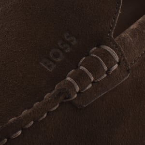 Image number 4 for BOSS Sienne Loafers Dark Brown