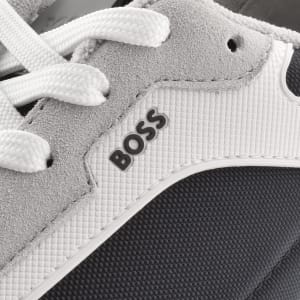 Image number 4 for BOSS Parkour L Runner Trainers Grey