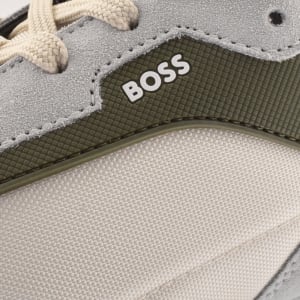 Image number 4 for BOSS Parkour L Runner Trainers Beige