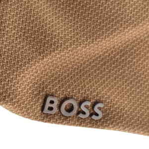 Image number 4 for BOSS Trystan Techwool Flat Cap Beige