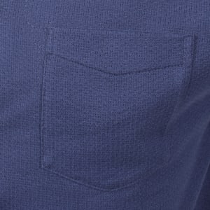 Image number 4 for Tommy Hilfiger Open Knit Polo Navy