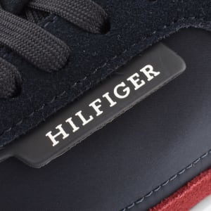 Image number 4 for Tommy Hilfiger Retro Runner Trainers Navy