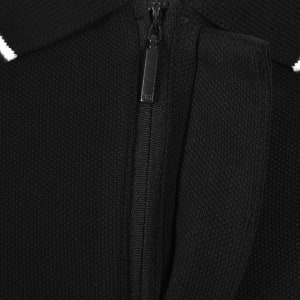 Image number 4 for Armani Exchange Short Sleeved Polo Black