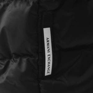 Image number 5 for Armani Exchange Padded Down Jacket Black