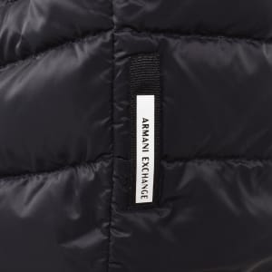 Image number 4 for Armani Exchange Down Gilet Navy