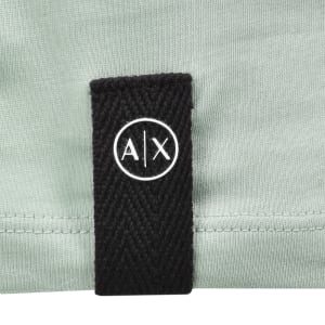 Image number 4 for Armani Exchange Regular Fit Logo T Shirt Green