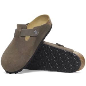 Image number 4 for Birkenstock Boston BS Mules Concrete