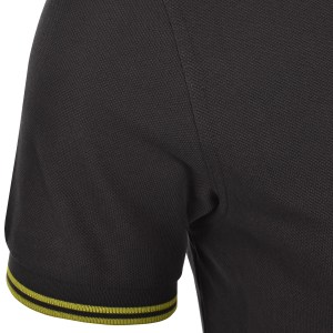 Image number 5 for Fred Perry Twin Tipped Polo T Shirt Grey