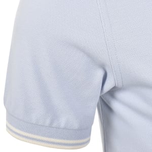 Image number 5 for Fred Perry Twin Tipped Polo T Shirt Blue