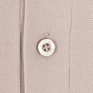 Image number 4 for Fred Perry Twin Tipped Polo T Shirt Beige