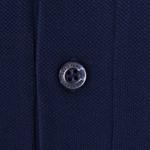 Image number 4 for Fred Perry Twin Tipped Polo T Shirt Navy