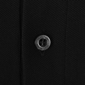 Image number 4 for Fred Perry Twin Tipped Polo T Shirt Black