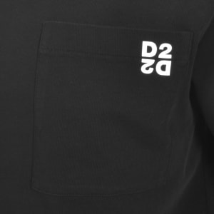Image number 4 for DSQUARED2 Twin Pack T Shirts Black