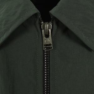 Image number 4 for Fred Perry Zip Pocket Overshirt Court Green