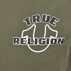 Image number 4 for True Religion Horse Shoe Logo T Shirt Green