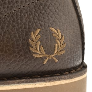 Image number 4 for Fred Perry Hawley Leather Shoes Brown