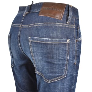 Image number 4 for DSQUARED2 Cool Guy Slim Fit Jeans Dark Blue