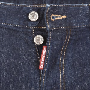 Image number 5 for DSQUARED2 Skater Dark Wash Jeans Blue