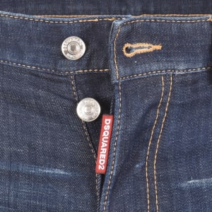 Image number 5 for DSQUARED2 Skater Jeans Dark Wash Blue