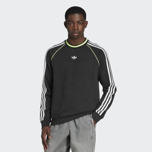 Image number 5 for adidas Originals Piping Sweatshirt Black