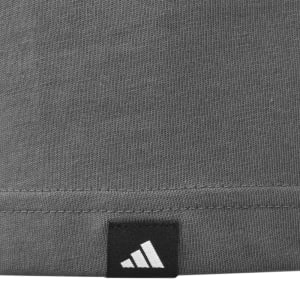 Image number 4 for adidas Sportswear Camo Script T Shirt Grey