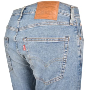Image number 4 for Levis 512 Slim Tapered Light Wash Jeans Blue