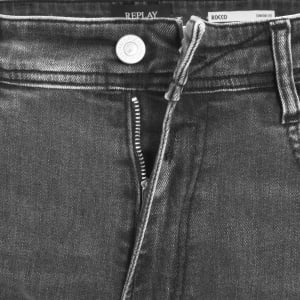 Image number 5 for Replay Comfort Fit Rocco Jeans Mid Wash Grey