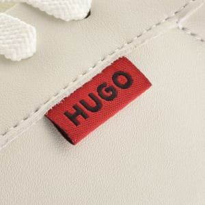 Image number 4 for HUGO Morrie Tennis Trainers Off White