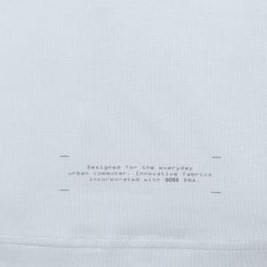 Image number 4 for BOSS Urban Tech Polo T Shirt Grey