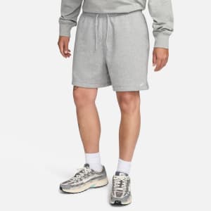 Image number 4 for Nike Club Flow Shorts Grey