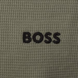 Image number 4 for BOSS Waffle Shorts Open Brown