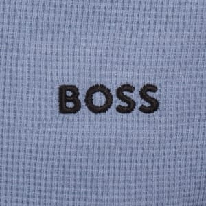Image number 4 for BOSS Waffle Shorts Light Pastel Blue