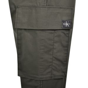 Image number 5 for Calvin Klein Jeans Skinny Cargo Trousers Beluga